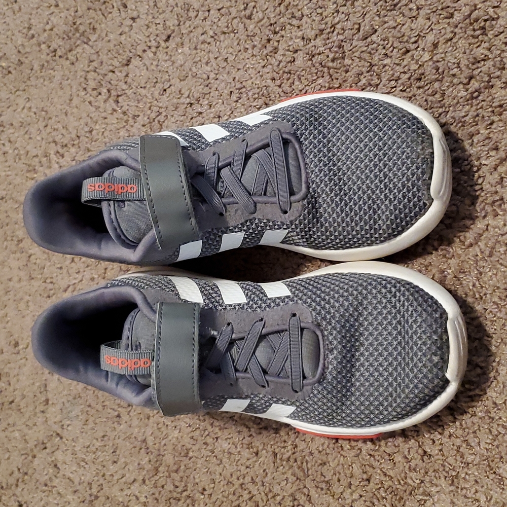 Boys shoes Boys gray Adidas shoes Boys shoes size 1